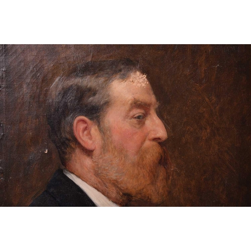 55 - Frederick George Cotman RI. ROI. (British, 1850-1920), 'Portrait of Henry Edmund Cotman (1844-1914)'... 