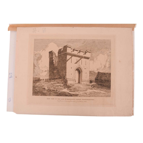 6 - John Sell Cotman (1782 - 1842), 'Reverend Pendlebury Houghton', soft ground etching, plate 27.5cm x ... 