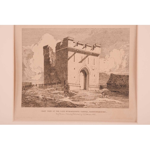 6 - John Sell Cotman (1782 - 1842), 'Reverend Pendlebury Houghton', soft ground etching, plate 27.5cm x ... 