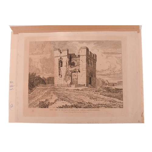 6 - John Sell Cotman (1782 - 1842), 'Reverend Pendlebury Houghton', soft ground etching, plate 27.5cm x ... 