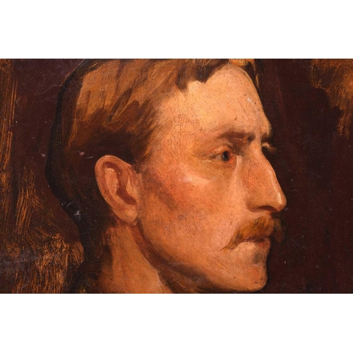 69 - Frederick George Cotman RI. ROI. (British, 1850-1920), 'Portrait of T.W. Cotman (Brother of the Arti... 