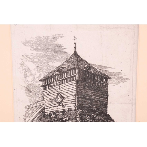 8 - John Sell Cotman (1782 - 1842), etching, published 1810, signed and dated within the plate, a pencil... 