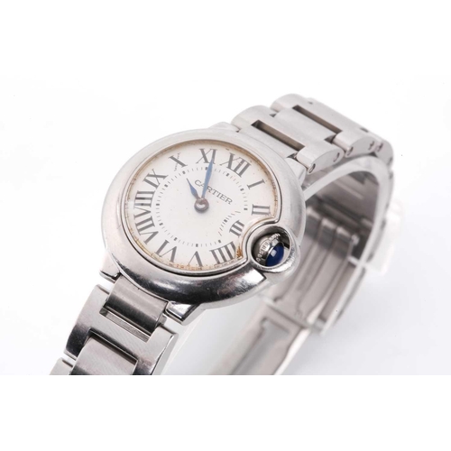 Cartier ballon bleu hot sale quartz movement