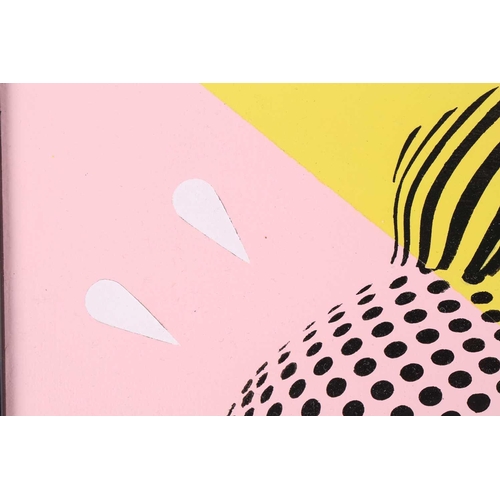 4 - † Richard Levine (contemporary), 'Tintin', a pop art style study of two heads of Tintin, unsigned, o... 