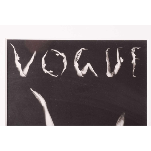 7 - Horst P. Horst (1906-1999) German/American, 'Vogue Cover, Lisa Fonssagrives', 1940, gelatin silver p... 