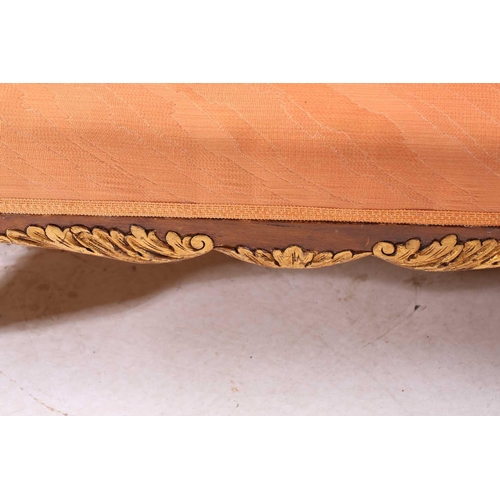 136 - An early 20th-century walnut and chinoiserie lacquer three-piece bergere lounge suite, probably 1920... 