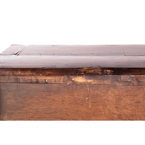 143 - A George III mahogany kneehole lowboy with cross and feather banded top above a single frieze drawer... 