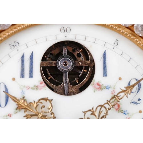 161 - An early 20th-century constant force, 'Ferris Wheel' tumbling ball compendium timepiece/ thermometer... 