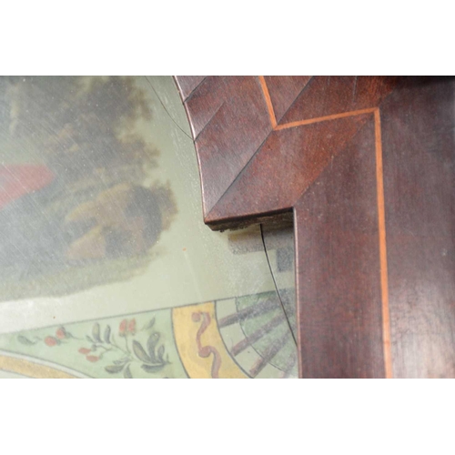 163 - Thomas Dodson, Leeds, an early 19th century oak-cased 8-day longcase clock, with a painted broken ar... 