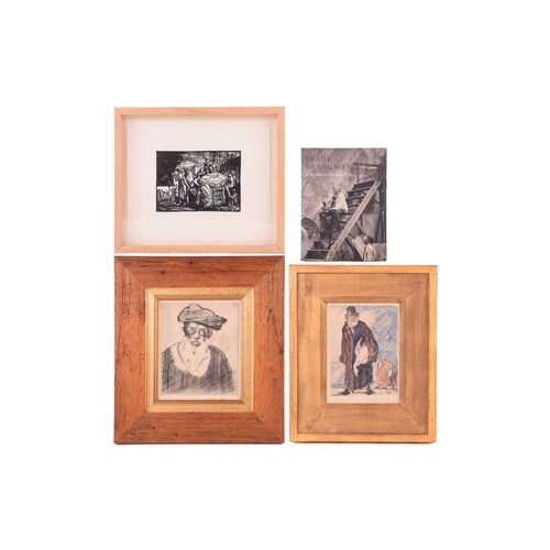 21 - † Frank Brangwyn (1867 - 1956), 'Bringing home the Christmas Goose', signed in pencil, etching, past... 