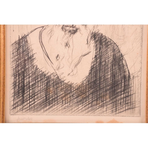 21 - † Frank Brangwyn (1867 - 1956), 'Bringing home the Christmas Goose', signed in pencil, etching, past... 