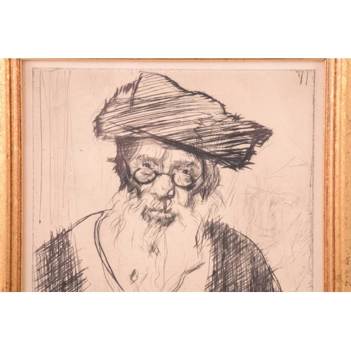 21 - † Frank Brangwyn (1867 - 1956), 'Bringing home the Christmas Goose', signed in pencil, etching, past... 