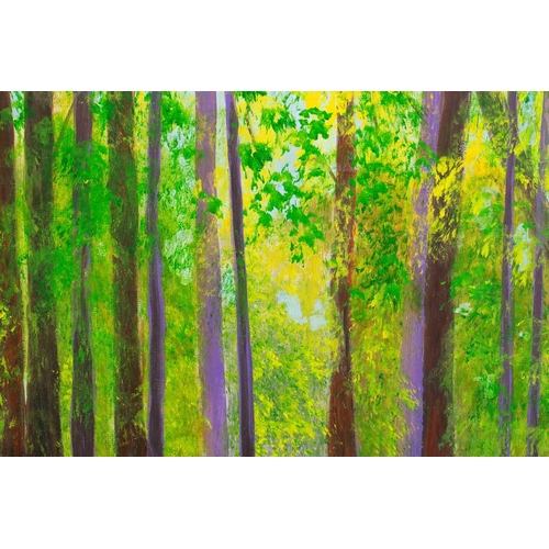 39 - † Gerry Defries (21st Century), 'North End, Hampstead', signed, acrylic on canvas, 100 x 50 cm, fram... 