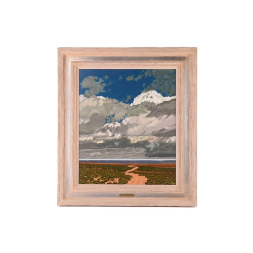 65 - Stan Ekman (1913 -1998) American, 'Home is Where the Heart Is' (1989), signed, oil on board, 56 x 47... 