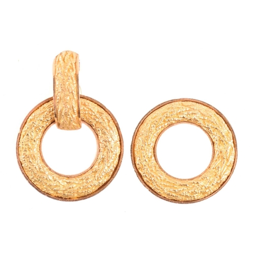 1 - A French multi-gemstone modular bracelet and earrings suite, by Ulmer et Cie circa 1960, designed as... 