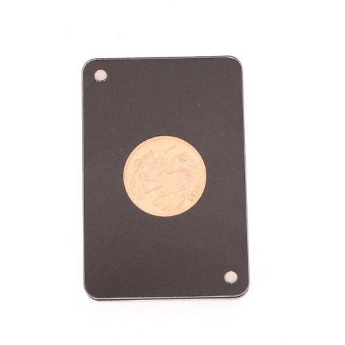 347 - A 1914 gold Sovereign in a presentation case