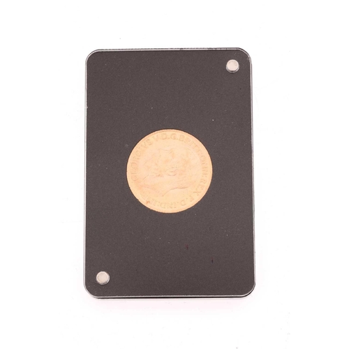 347 - A 1914 gold Sovereign in a presentation case