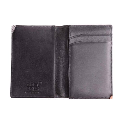 365 - Montblanc - two Meisterstück business card holders with gusset. (2)