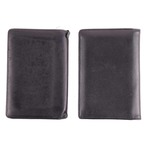 365 - Montblanc - two Meisterstück business card holders with gusset. (2)