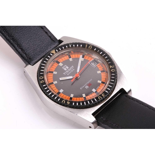 439 - A Tissot Electronic PR-516 diving watch, featuring a battery-operated Swiss-made movement in a steel... 