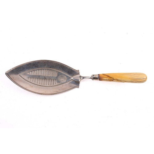 496 - A mixed quantity of silver flatware including a set of six George III tea spoons with bright cut dec... 