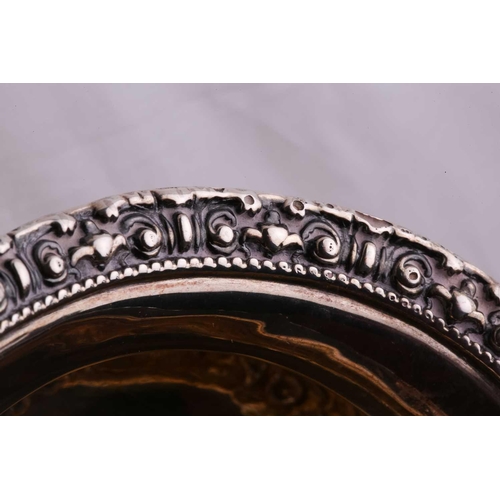 514 - A George IV silver three-piece tea service, by John & Thomas Settle from the Gunn & Co, Sheffield 18... 