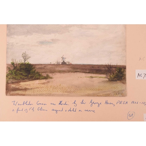 102 - Of Norfolk and wider topographical interest: a folio case containing a good collection of unframed w... 