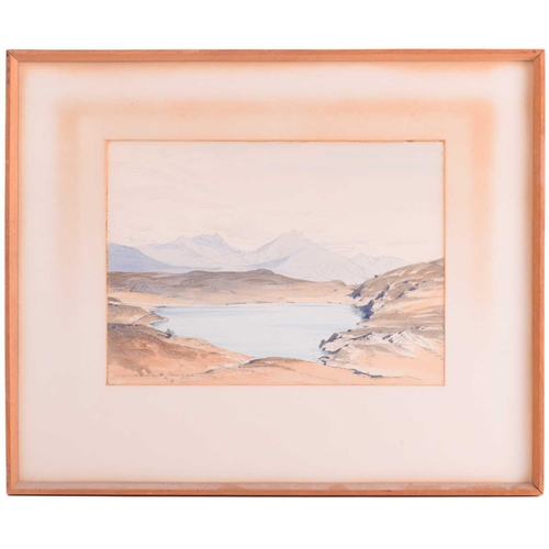 11 - † William Heaton Cooper (1903-1995) ‘Beacon Tarn’, watercolour and pencil, signed to lower left corn... 