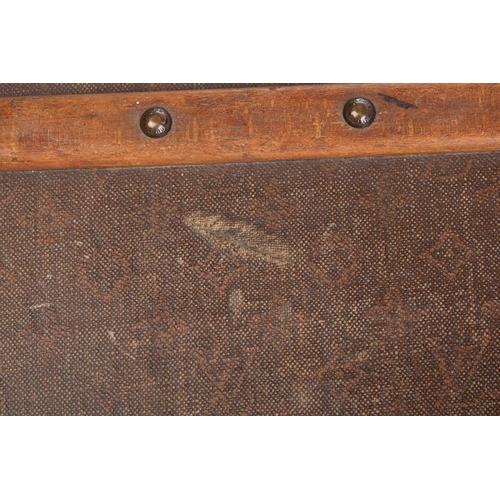 164 - An early 20th century Louis Vuitton trunk, the lid with a brass plaque inscribed 'Princess Victoria ... 