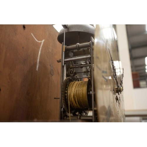 182 - John Woolley Codnor (Derbyshire) a late 18th century 8-day longcase clock, with oak case, fitted wit... 