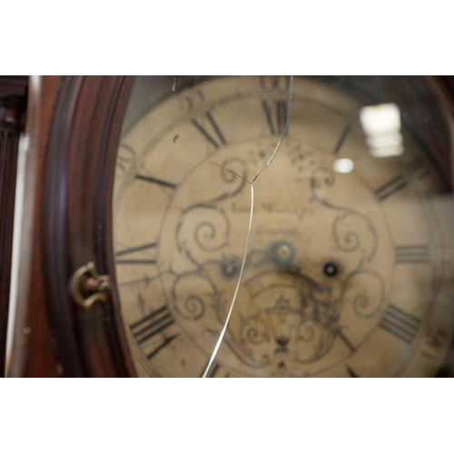 182 - John Woolley Codnor (Derbyshire) a late 18th century 8-day longcase clock, with oak case, fitted wit... 