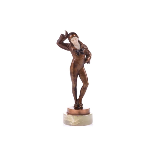 189 - Peter Tereszczuk (Spanish, 1875-1963); and Austrian gilt and patinated bronze chryselephantine figur... 