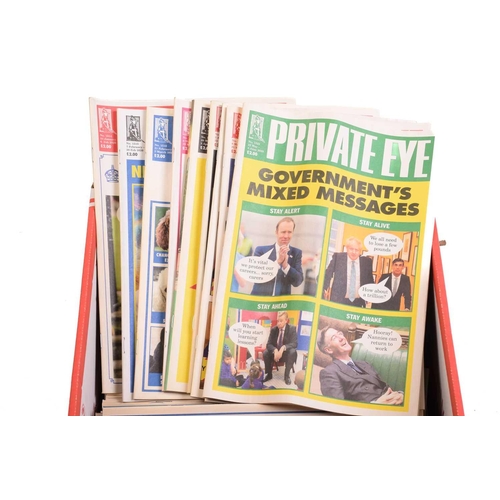 217 - Private Eye Magazines from issue 301 (29th June 1973) to issue 1522 (22nd May 2020), various Private... 