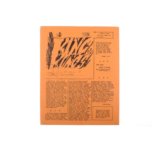 218 - Private Eye: The first edition Friday 25th October 1961 (vol. 1 no.1) printed on three sheets of ora... 