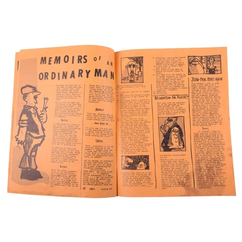 218 - Private Eye: The first edition Friday 25th October 1961 (vol. 1 no.1) printed on three sheets of ora... 