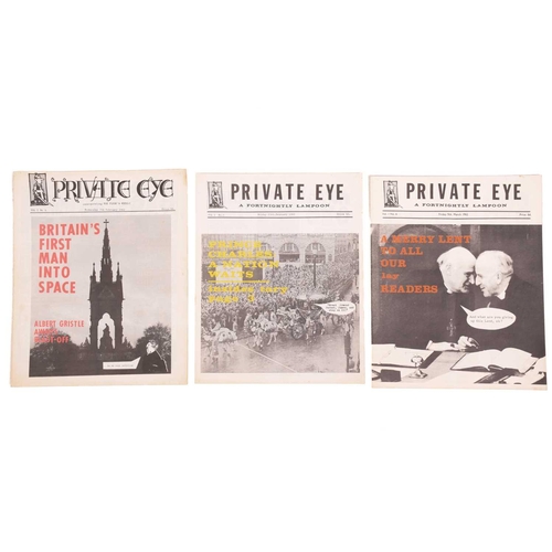 219 - Private Eye Magazine, a complete set from issue 4 (7th February 1962) to issue 300 (15th June 1973),... 