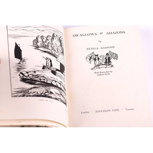 220 - Arthur Ransome, Swallows and Amazons, Jonathan Cape New Illustrated Edition 1931, illustrations by C... 