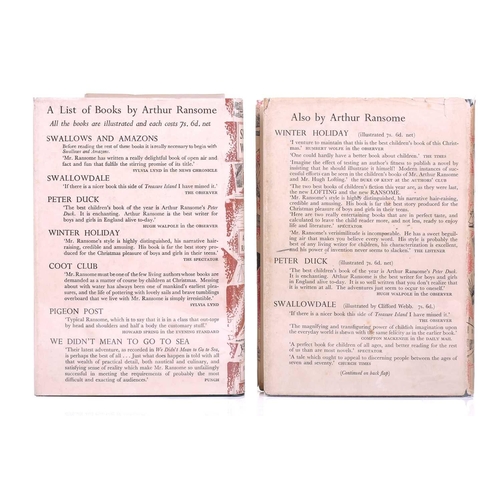 222 - Arthur Ransome, ten first edition novels published by Jonathan Cape from the Swallows and Amazons se... 