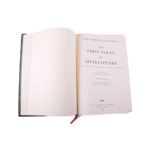 224 - The Norton Facsimile of The First Folio of Shakespeare, prepared by Charlton Hinman, Second Edition,... 