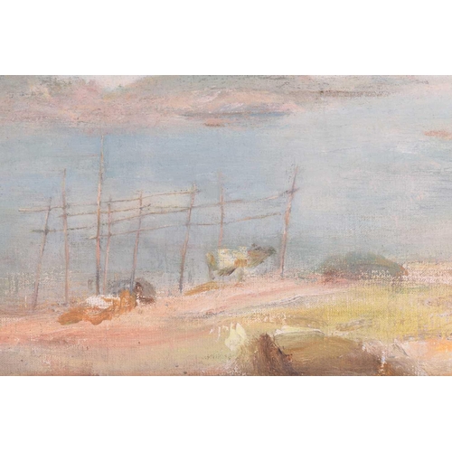 24 - Sir James Lawton Wingate (1846-1924), Coastal view, indistinctly signed, oil on canvas, 46 cm x 61 c... 