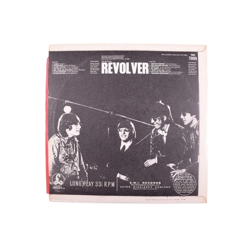 279 - The Beatles: three vinyl albums, comprising 'Revolver', (Mono PMC 7009), 'The White Album' (Stereo P... 