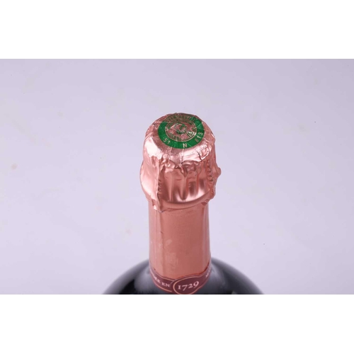 282 - A Magnum of Ruinart Brut Rose Champagne, 1.5lt, 12.5%, together with a Magnum of Pol Roger Brut Rese... 