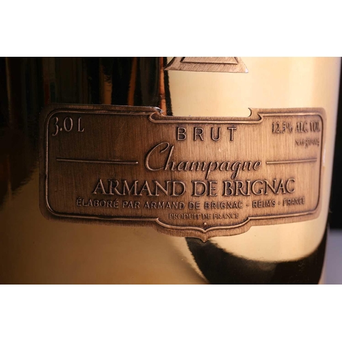 285 - A Jeroboam of Cattier Armand de Brignac Ace of Spades Brut Champagne, 3lt, 12.5% Private collector i... 