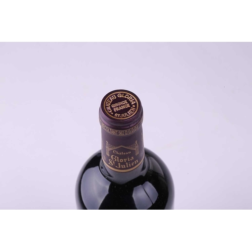 286 - Six bottles of Chateau Gloria St Julien Bordeaux, 2011, OWC Private collector in London Unopened cas... 