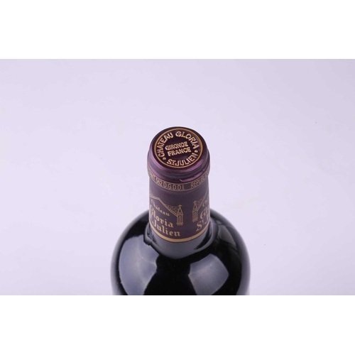 286 - Six bottles of Chateau Gloria St Julien Bordeaux, 2011, OWC Private collector in London Unopened cas... 