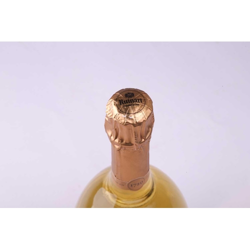 290 - Five bottles of Ruinart Blanc de Blancs Champagne, 750ml, 12.5%, together with one bottle of Ruinart... 