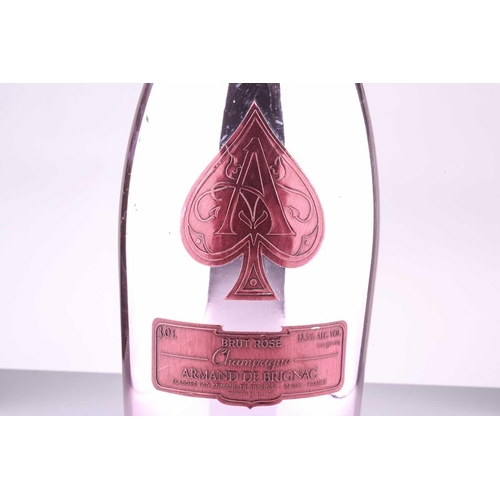 292 - A Jeroboam of Cattier Armand de Brignac Ace of Spades Brut Rose Champagne, 3lt, 12.5% Private Collec... 