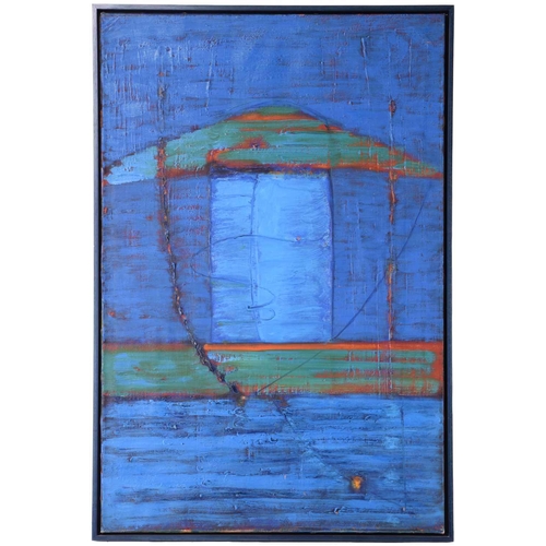 44 - † Barrington Tobin (b. 1948), Untitled, signed verso and dated '97, oil on canvas, 91 x 60 cm, frame... 