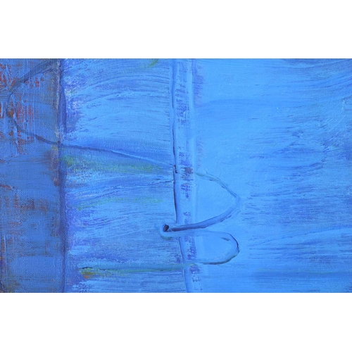 44 - † Barrington Tobin (b. 1948), Untitled, signed verso and dated '97, oil on canvas, 91 x 60 cm, frame... 