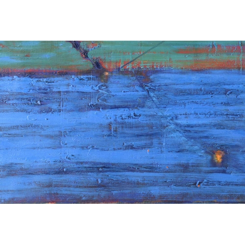 44 - † Barrington Tobin (b. 1948), Untitled, signed verso and dated '97, oil on canvas, 91 x 60 cm, frame... 